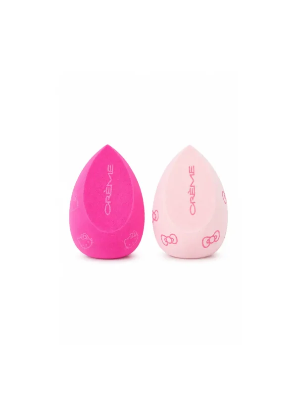 The Créme Shop x Hello Kittty Esponjas Plush Blender duo