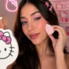 The Créme Shop x Hello Kittty Esponjas Plush Blender duo
