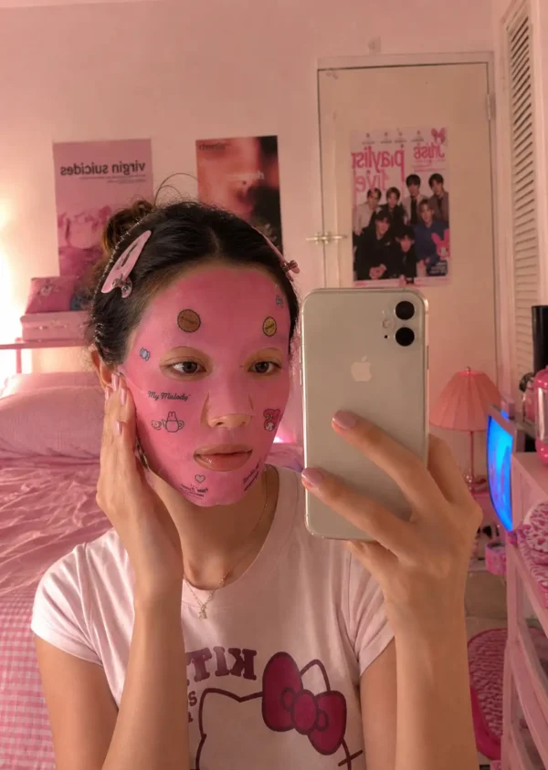 The Crème Shop Mascarilla Facial My Melody Softer Than Cookies