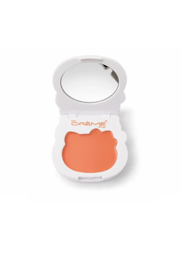 The Crème Shop x Hello Kitty Rubor en Crema Multiusos Creme Blush Balm, Tono Peach Pouf