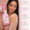 The Crème Shop x Hello Kitty Jabón Corporal Body Cleanser Fresa Con Leche de Avena
