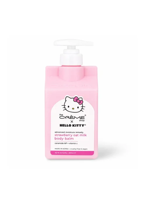 The Crème Shop x Hello Kitty Crema Corporal Body Balm Fresa Con Leche de Avena