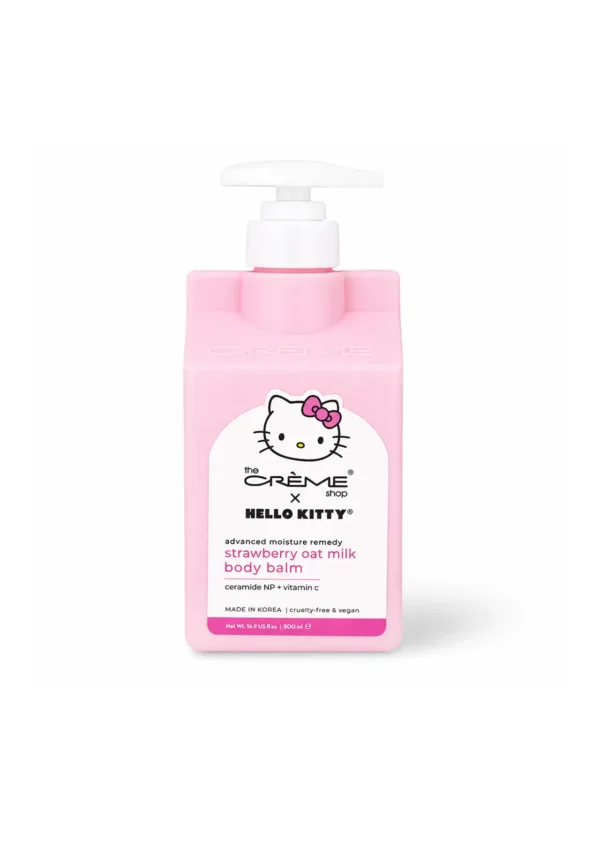 The Crème Shop x Hello Kitty Crema Corporal Body Balm Fresa Con Leche de Avena