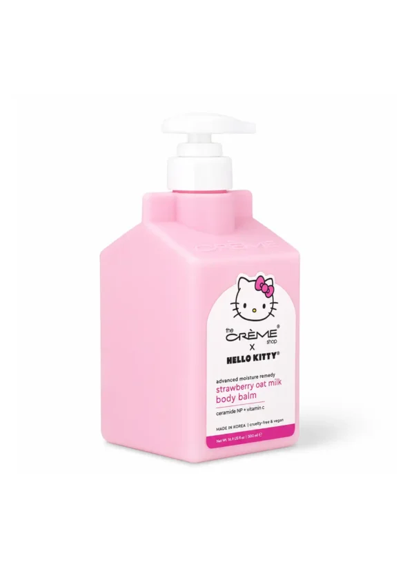 The Crème Shop x Hello Kitty Crema Corporal Body Balm Fresa Con Leche de Avena