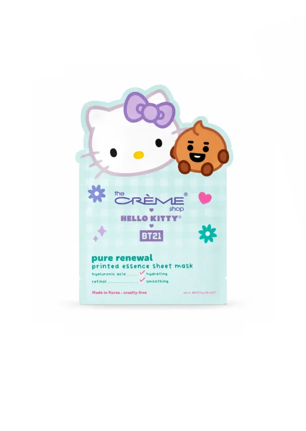 The Crème Shop x Hello Kitty + BT21 Mascarilla Facial Pure Renewal