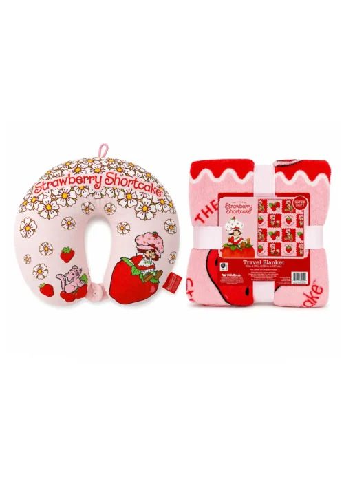 Set de Rosita Fresita Manta + Almohada Strawberry Dreams 🍓