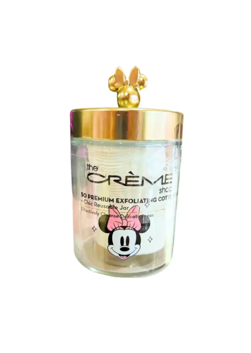 The Crème Shop x Disney Gold Minnie Mouse Almohadillas de Algodón