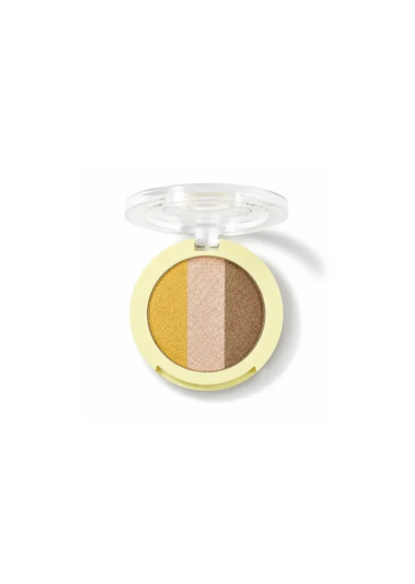 The Crème Shop x BT21 Trío Sombras Eyeshadow Banana Taffy