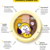 The Crème Shop x BT21 Trío Sombras Eyeshadow Banana Taffy