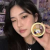 The Crème Shop x BT21 Trío Sombras Eyeshadow Banana Taffy