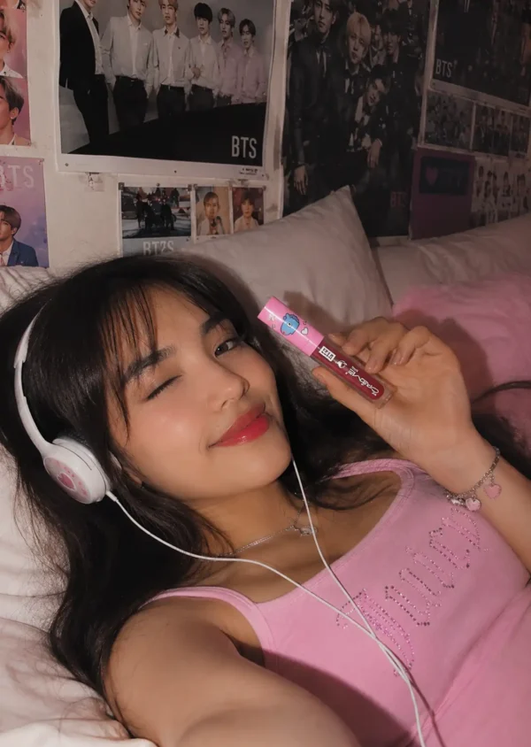 The Crème Shop BT21 Labial Universtain Lip Tint Power Mauve