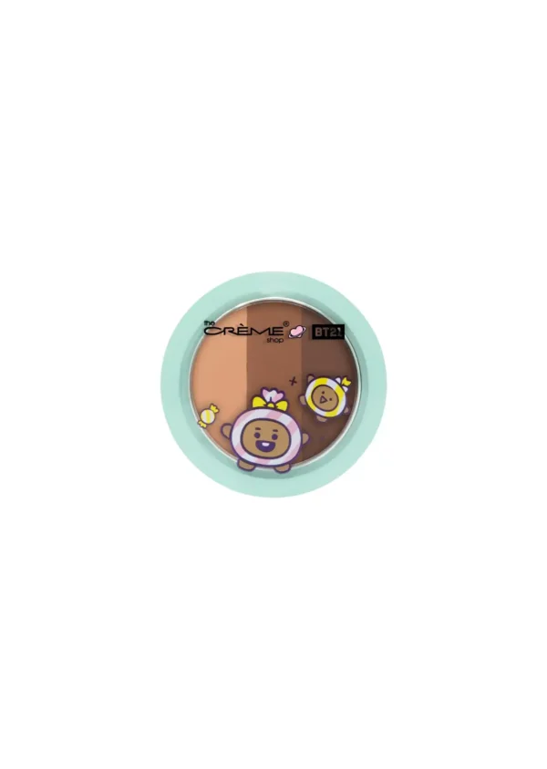The Crème Shop x BT21 Trío Sombras Baby Shooky Cookies & Cream