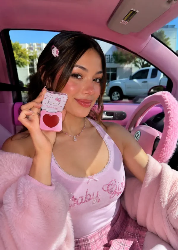 The Crème Shop X Hello Kitty Rubor Bálsamo Apple Blossom