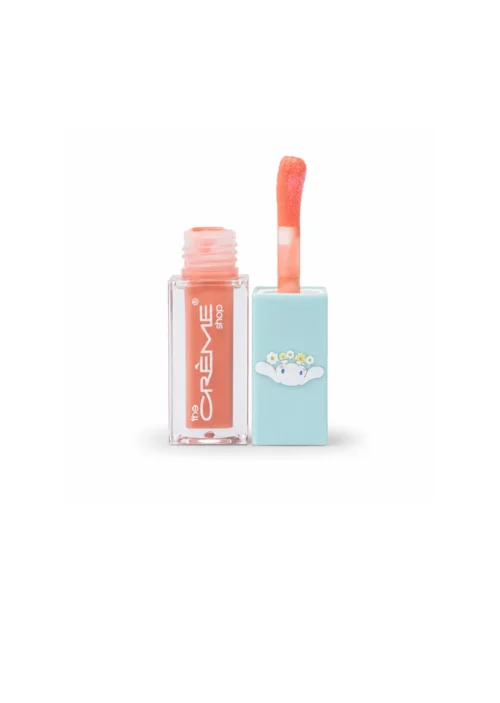 The Crème Shop x Cinnamoroll Labial Lip Oil Dewy Day Tono Poppy