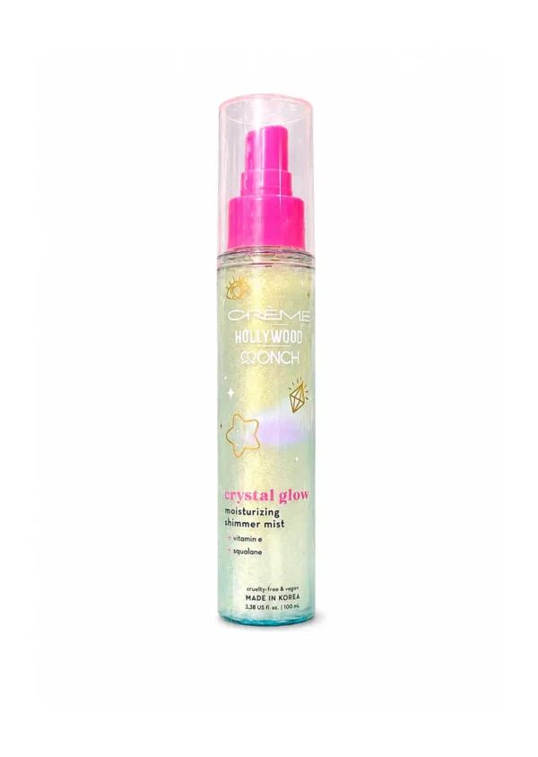 The Crème Shop x Hollywood Crystal Glow Shimmer Mist