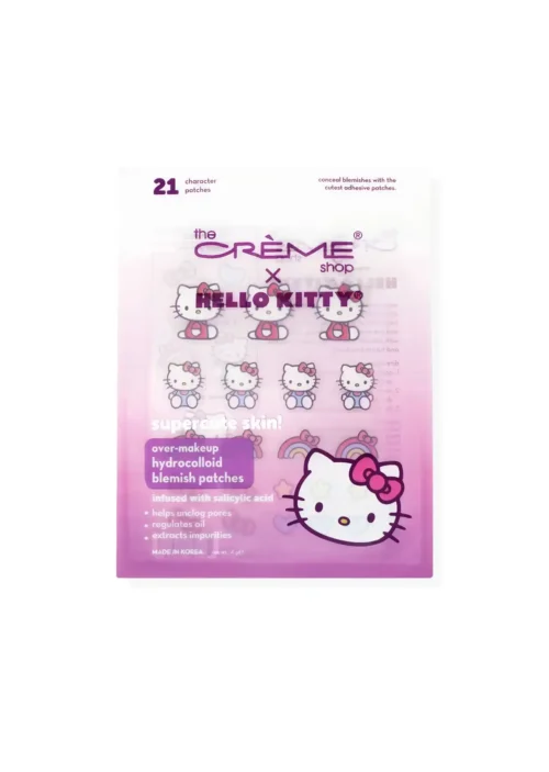 The Crème Shop x Hello Kitty Super Cute Skin! Parches Granos