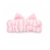 The Crème Shop x Hello Kitty Banda Sweet Stripes Plush Spa Headband Pink/White Striped