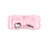 The Crème Shop x Hello Kitty Banda Sweet Stripes Plush Spa Headband Pink/White Striped