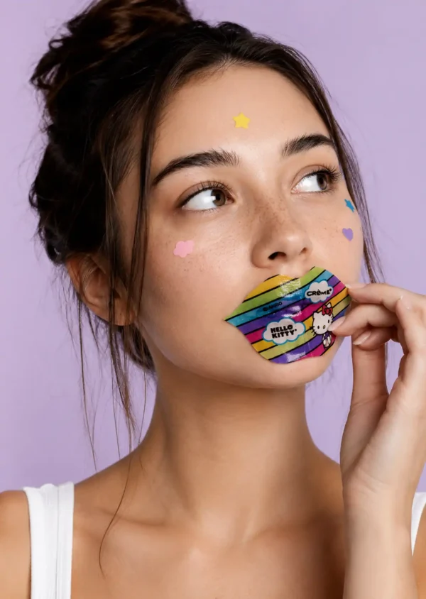 The Crème Shop x Hello Kitty Hydrogel Mascarilla Para Labios Fresa