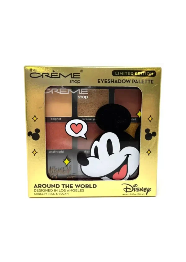 The Crème Shop x Disney Paleta de 9 sombras Around the World Eyeshadow