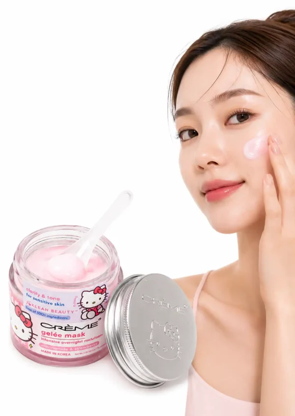 The Crème Shop x Hello Mascarilla Facial Nocturna Kitty Gelée Mask