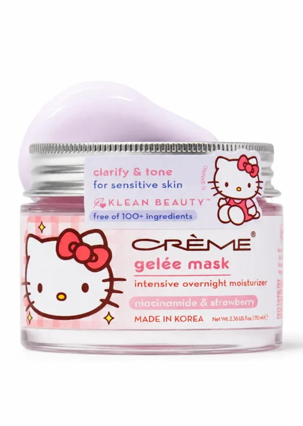 The Crème Shop x Hello Mascarilla Facial Nocturna Kitty Gelée Mask