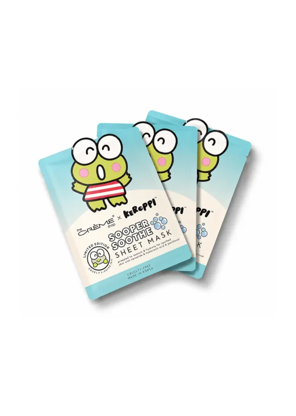 The Creme Shop x Keroppi Mascarilla Facial Sooper Soothe