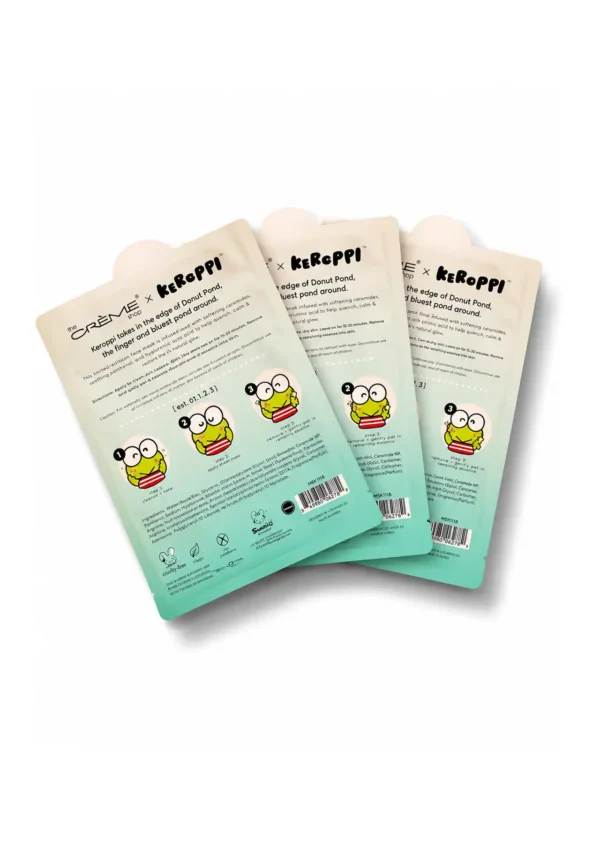 The Creme Shop x Keroppi Mascarilla Facial Sooper Soothe