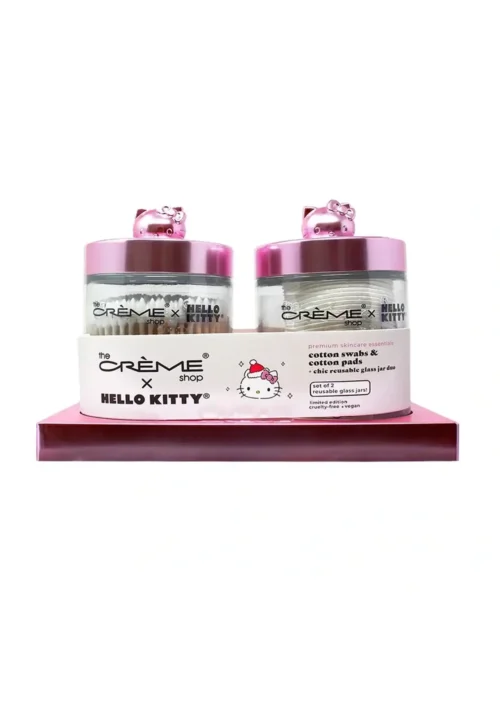 The Crème Shop x Hello Kitty Chic Set de Frascos Reusables Rosa
