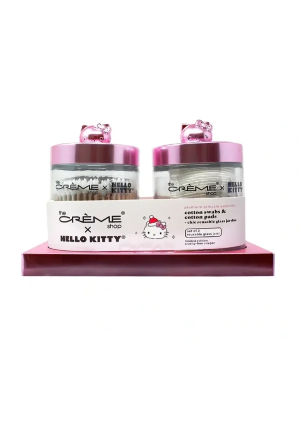 The Crème Shop x Hello Kitty Chic Set de Frascos Reusables Rosa