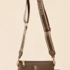 Bolso Crossbody U.S. POLO ASSN. Taupe Café