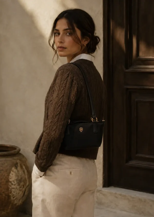 Bolso Tommy Hilfiger Mini Satchel Negro