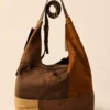 Steve Madden Patchwork Hobo Bag, Brown Multi