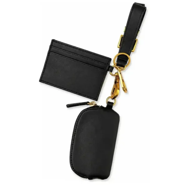 Steve Madden Set de Cartera Muñequera de 3 Piezas Negro