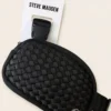 Bolso Crossbody Steve Madden Negra con Diseño Tejido