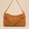 Bolso Steve Madden Camel con Cadena y Dijes