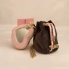 Set de 2 Mini Monederos Juicy Couture con Espejo de Corazón