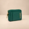 Monedero Tarjetero Muñequera Steve Madden Verde con Correa