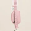 Bolsa Crossbody Steve Madden Rosa con Charm de Peluche