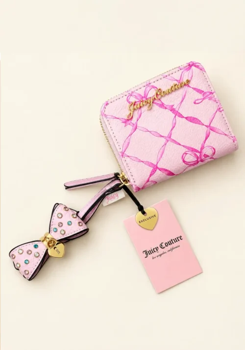 Cartera Rosa Juicy Couture con Moño