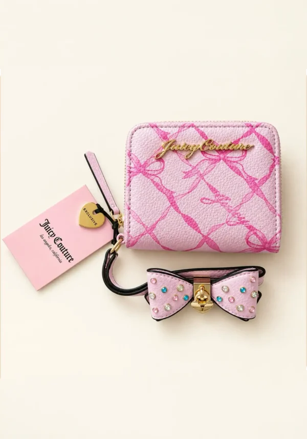 Cartera Rosa Juicy Couture con Moño